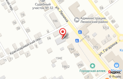 Участковый пункт полиции в Волгограде на карте
