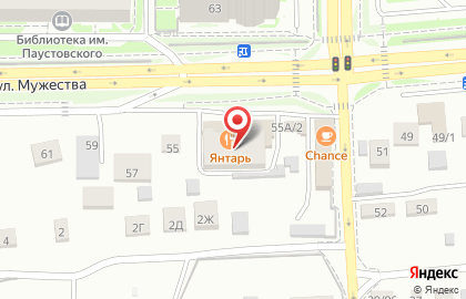 Ресторан-кафе Янтарь на карте