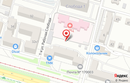 ТМК на Петербургском шоссе на карте
