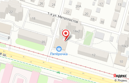 Производственная компания МебельЭксперт на Петербургском шоссе на карте