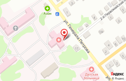 Трубчевская центральная районная больница на карте