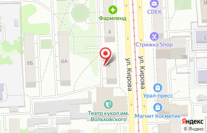 Агентство недвижимости ЖилГрад в Калининском районе на карте