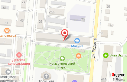 Салон сотовой связи Tele2 на Советской улице на карте