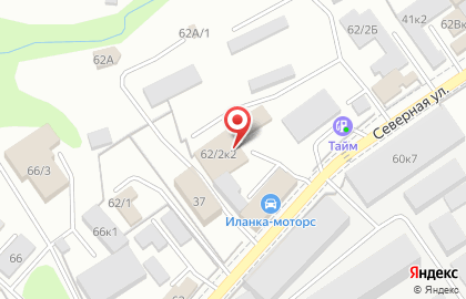 Магазин автозапчастей для иномарок в Новосибирске на карте
