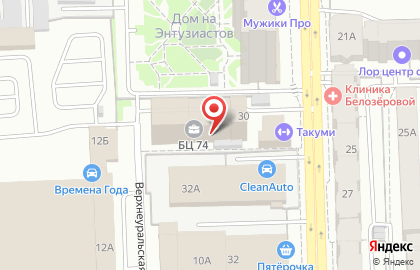 Консалтинговая компания Партнер на улице Энтузиастов на карте