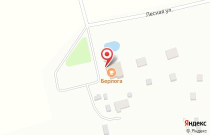 База отдыха Берлога в Костроме на карте