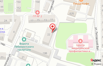 Калининград-Ассорти на карте