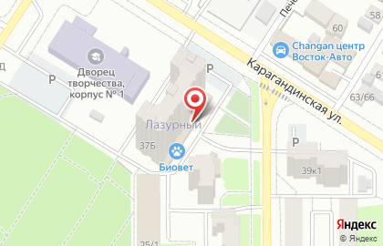 Суши-маркет Кухня Солнца на Карагандинской улице на карте