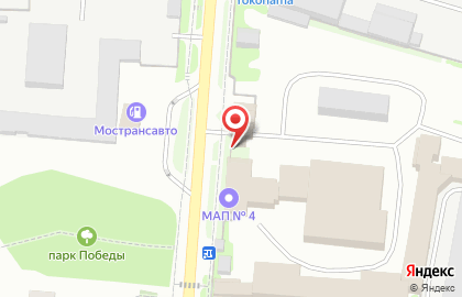 Автоколонна 1796 на карте