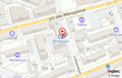 Ателье Золотое Руно на Соборной улице на карте