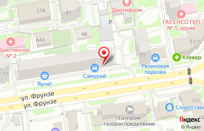Магазин автозапчастей для японских и корейских автомобилей Самурай на Маршала Покрышкина на карте
