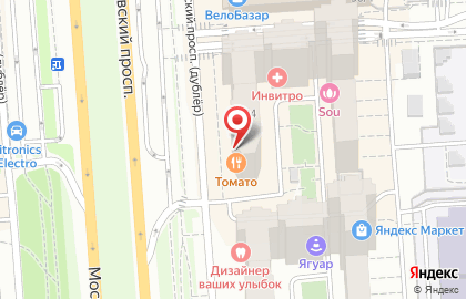 Ресторан ТОМАТО в Коминтерновском районе на карте