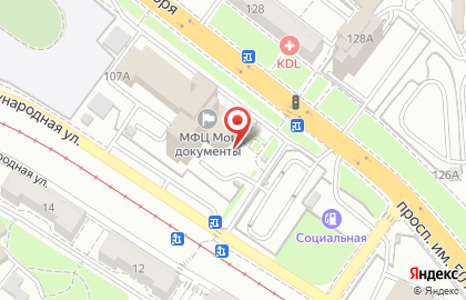 Медицинская лаборатория Наука в Ленинском районе на карте