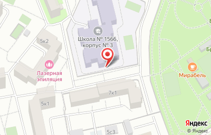 Участковая избирательная комиссия № 1496 на карте