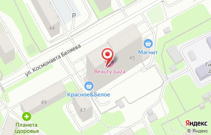 Супермаркет Семья в Перми на карте