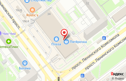 Мастерская по ремонту обуви на проспекте Ленинского Комсомола, 32а на карте