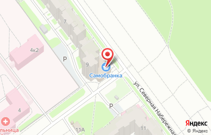 Банкомат Хлынов на Северной улице на карте