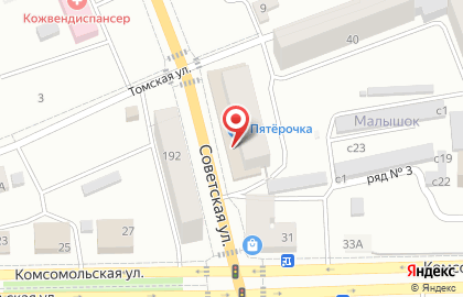 Банкомат ВТБ в Новосибирске на карте