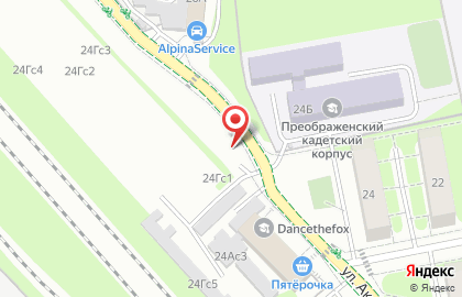 Автостоянка Ботаническая на карте
