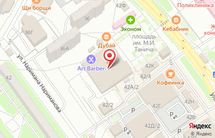 Влан на улице Мира на карте