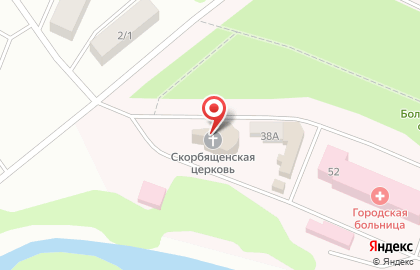 Храм всех скорбящих Радость на Советской улице на карте
