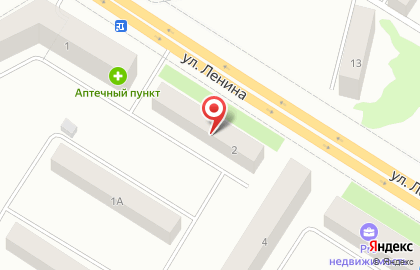 Микрокредитная компания РосДеньги на улице Ленина на карте