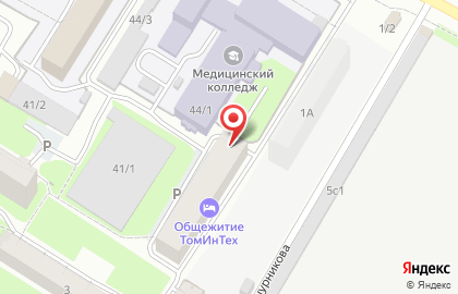 Инспекция государственного технического надзора Томской области в Томске на карте