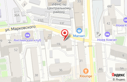 Colizeum на улице Марковского на карте