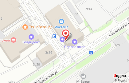 Торговая компания Lunda в Москворечье-Сабурово на карте