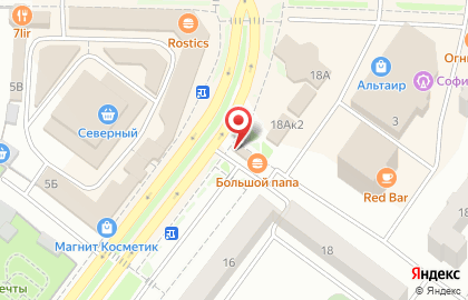 Киоск по продаже мороженого на улице Кати Перекрещенко на карте