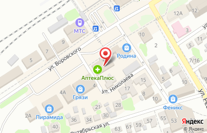 Магазин товаров для дома Home market на улице Воровского, 6 на карте