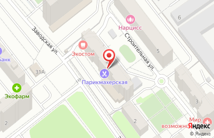 Магазин товаров для рыбалки Рыболов на Заводской улице на карте