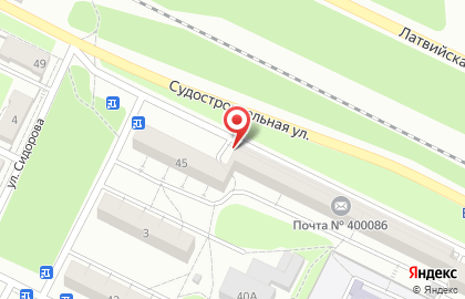 Аптека официальный партнер Apteka.ru на Судостроительной улице на карте