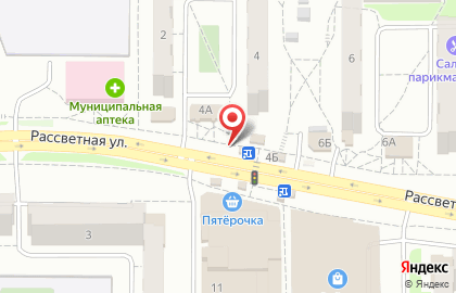 Магазин цветов в Новосибирске на карте