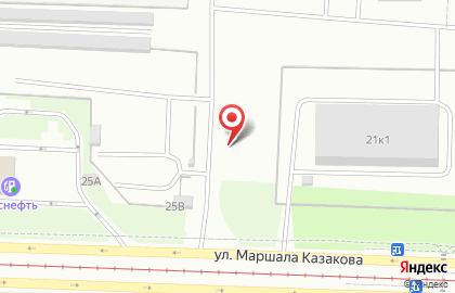 Автостоянка в Санкт-Петербурге на карте