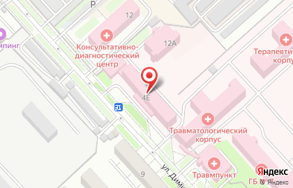 Медсервис в Комсомольске-на-Амуре на карте