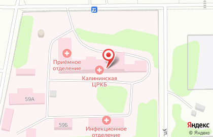 Поликлиника на карте