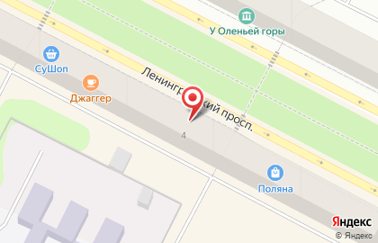 Торговый дом Проспект на Ленинградском проспекте на карте