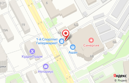 Stock на улице Клемента Готвальда на карте