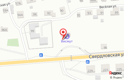АЗС СК Транзит-СВ на Свердловской улице на карте