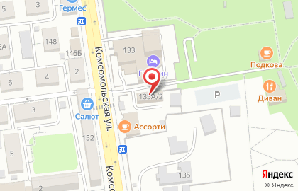 Диал на Комсомольской на карте
