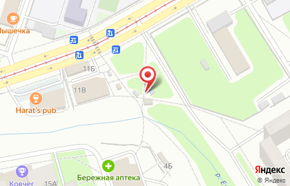 Магазин овощей и фруктов на Краматорской улице на карте