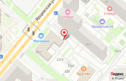 Магазин Красное & Белое в Москве на карте