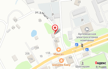 Автомагазин во Владивостоке на карте