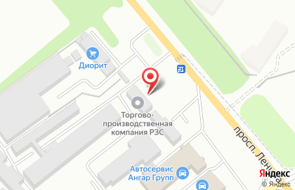 ХАДО на проспекте Ленина на карте