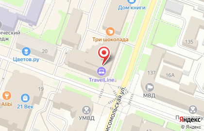 ЦУМ на Комсомольской на карте