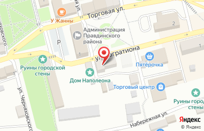 СберБанк в Калининграде на карте