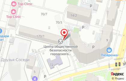Центр общественной безопасности МКУ в Орджоникидзевском районе на карте