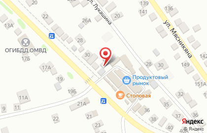 Киоск фастфудной продукции на Ростовской улице на карте