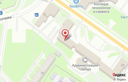 Отдел по взаимодействию с органами местного самоуправления на карте